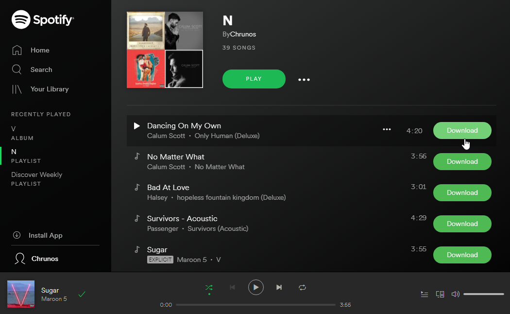 Spotify Download Music To Mp3 Player